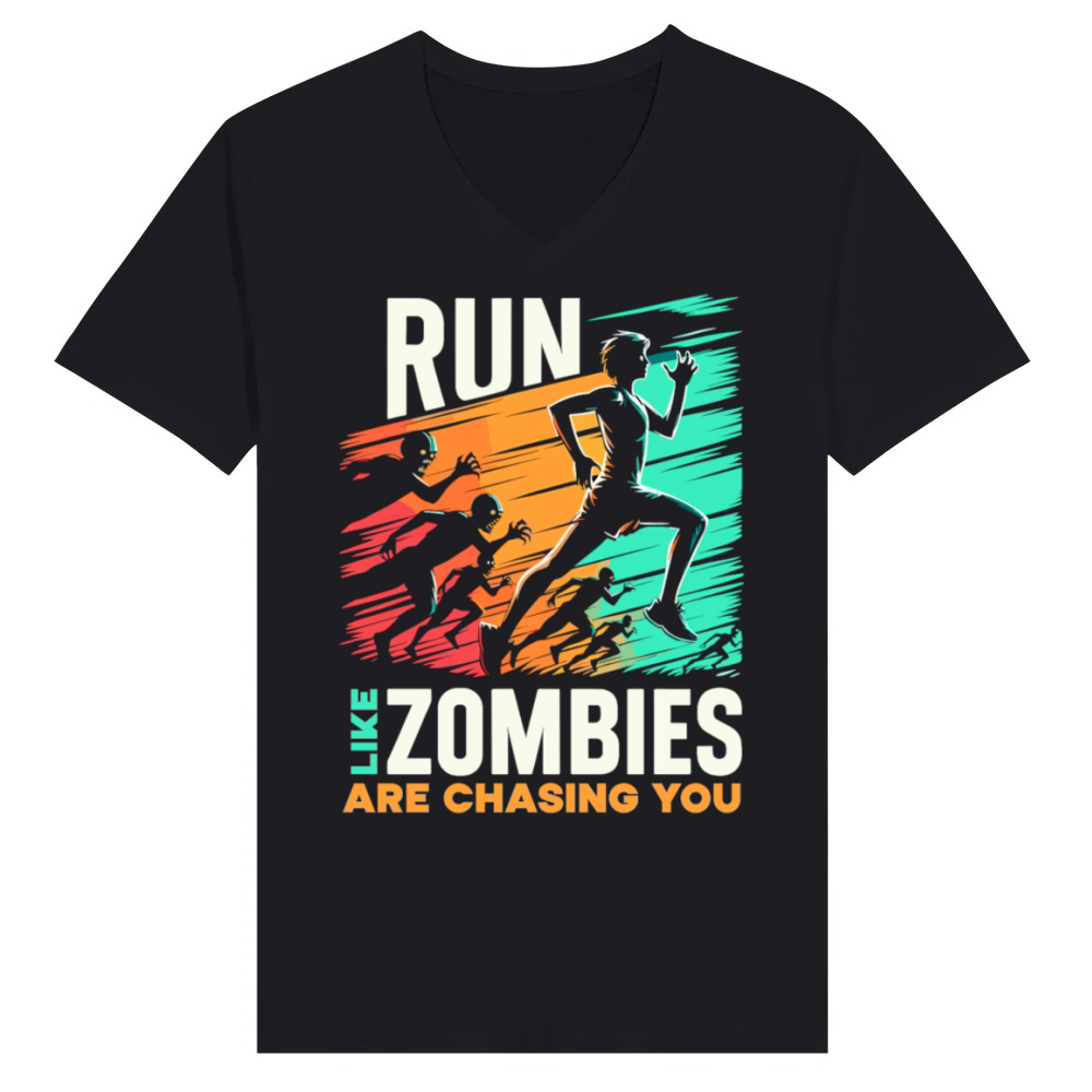 Product Horror film fan Zombie horror Classic zombie film V-Neck T-shirt