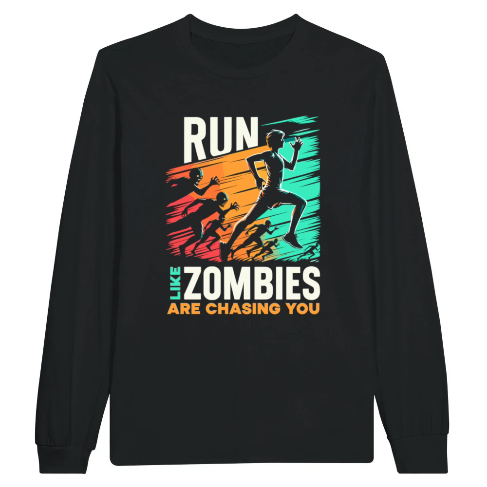 Product Horror film fan Zombie horror Classic zombie film Unisex Longsleeve