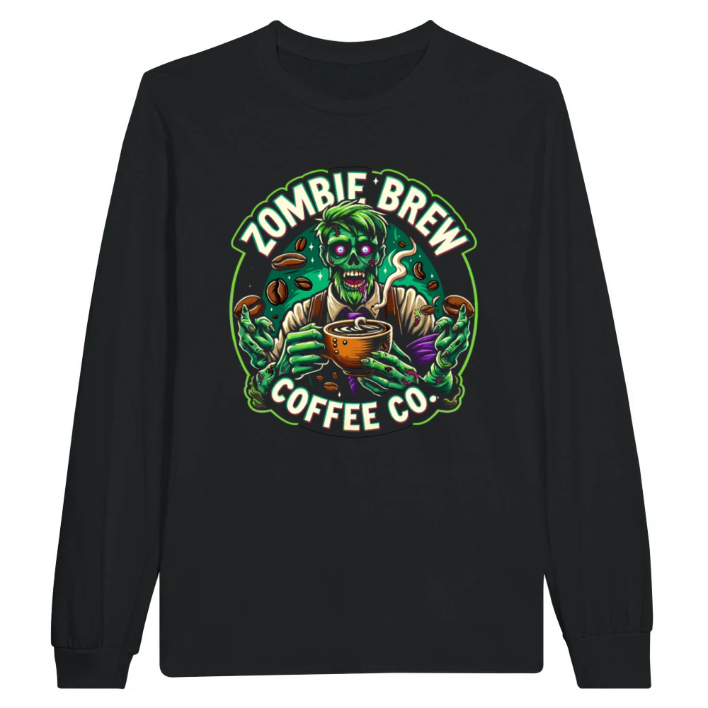 Product Horror film fan Zombie horror Classic zombie film Unisex Longsleeve