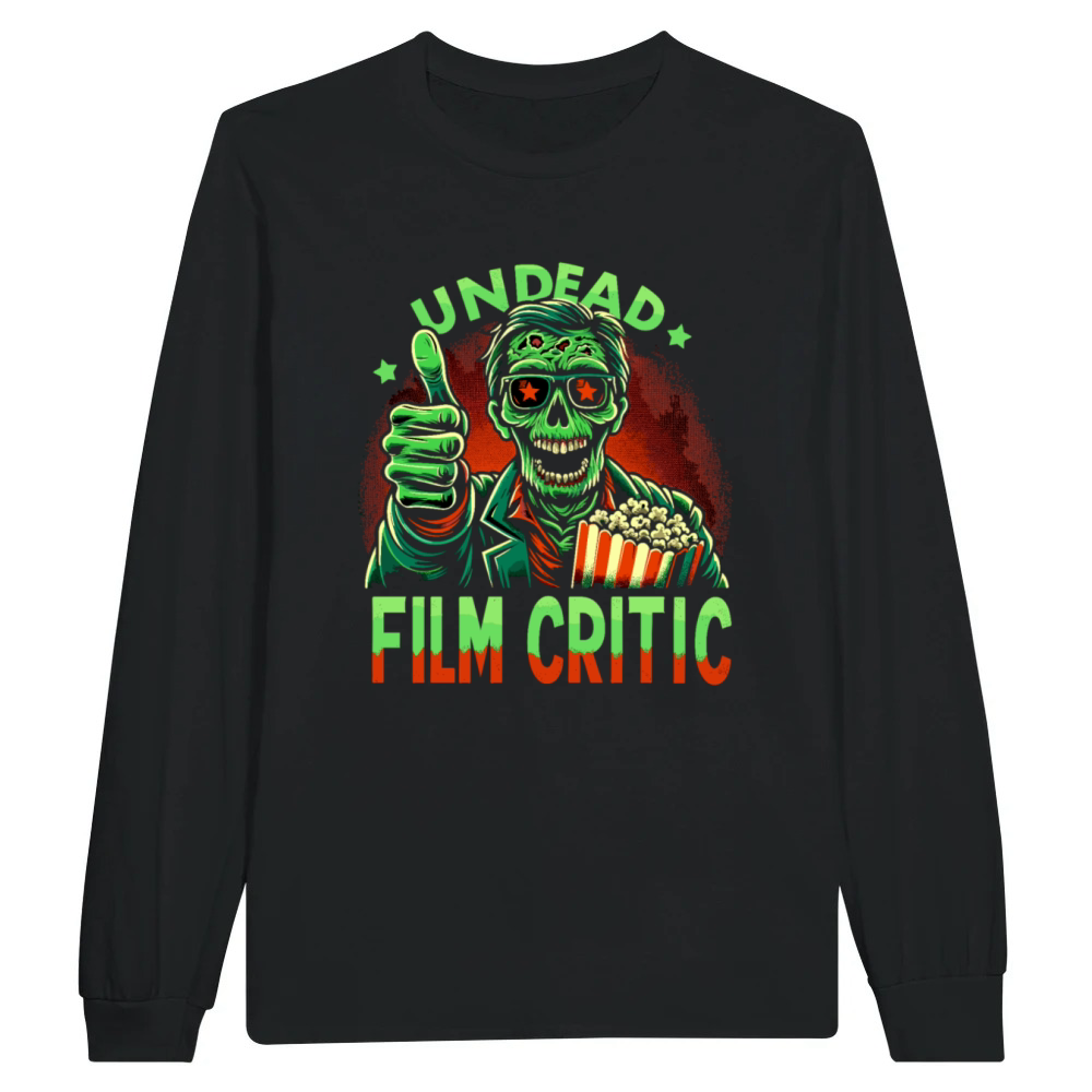 Product Horror film fan Zombie horror Classic zombie film Unisex Longsleeve