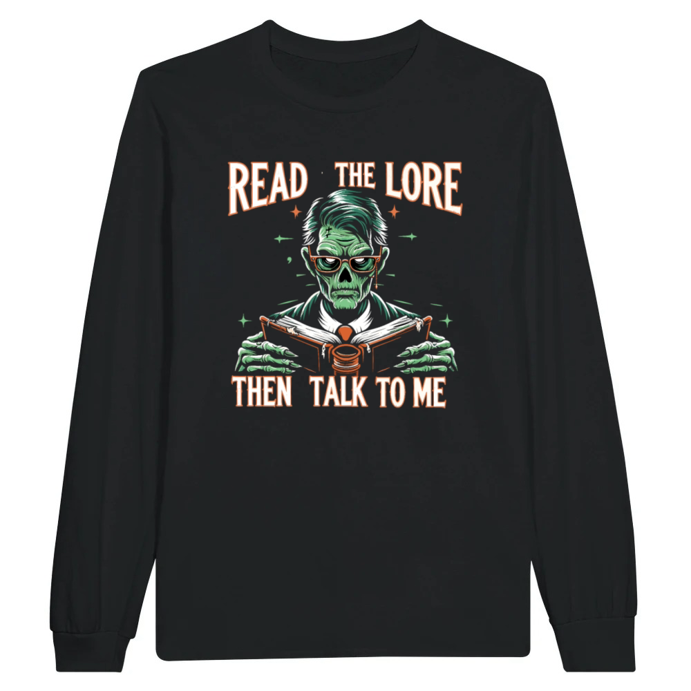 Product Horror film fan Zombie horror Classic zombie film Unisex Longsleeve