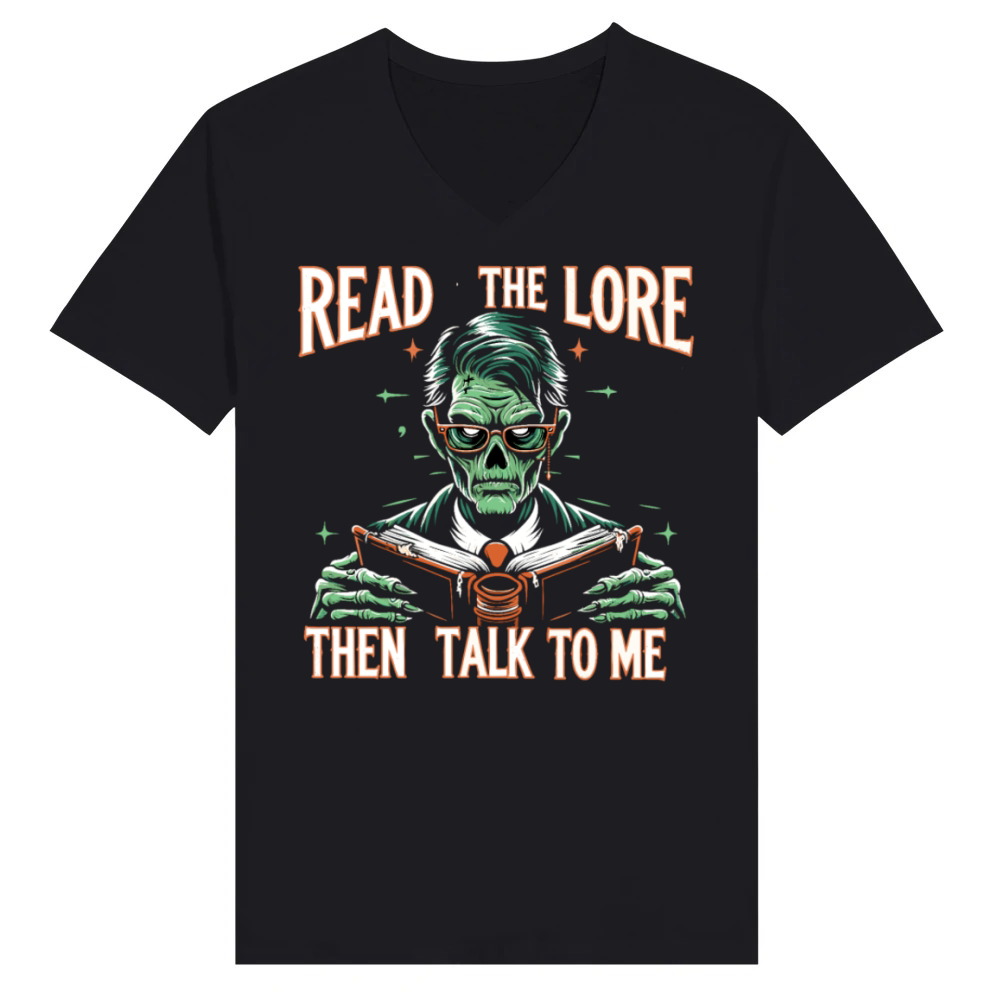 Product Horror film fan Zombie horror Classic zombie film V-Neck T-shirt