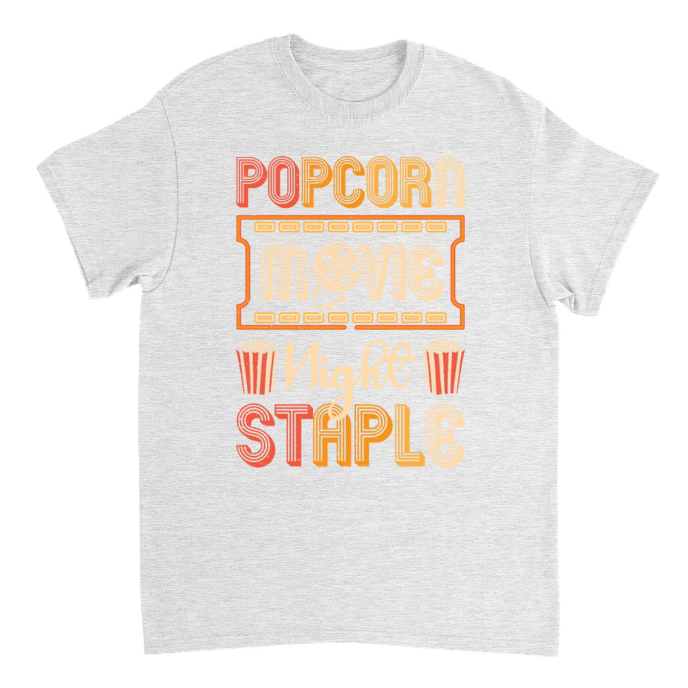 Product Retro Popcorn Film Evening Pop-corn Gift T-Shirt