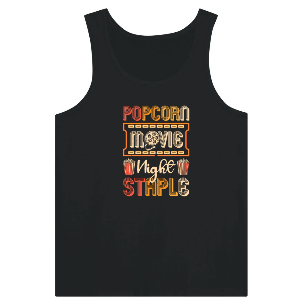 Product Retro Popcorn Film Evening Pop-corn Gift Tank Top
