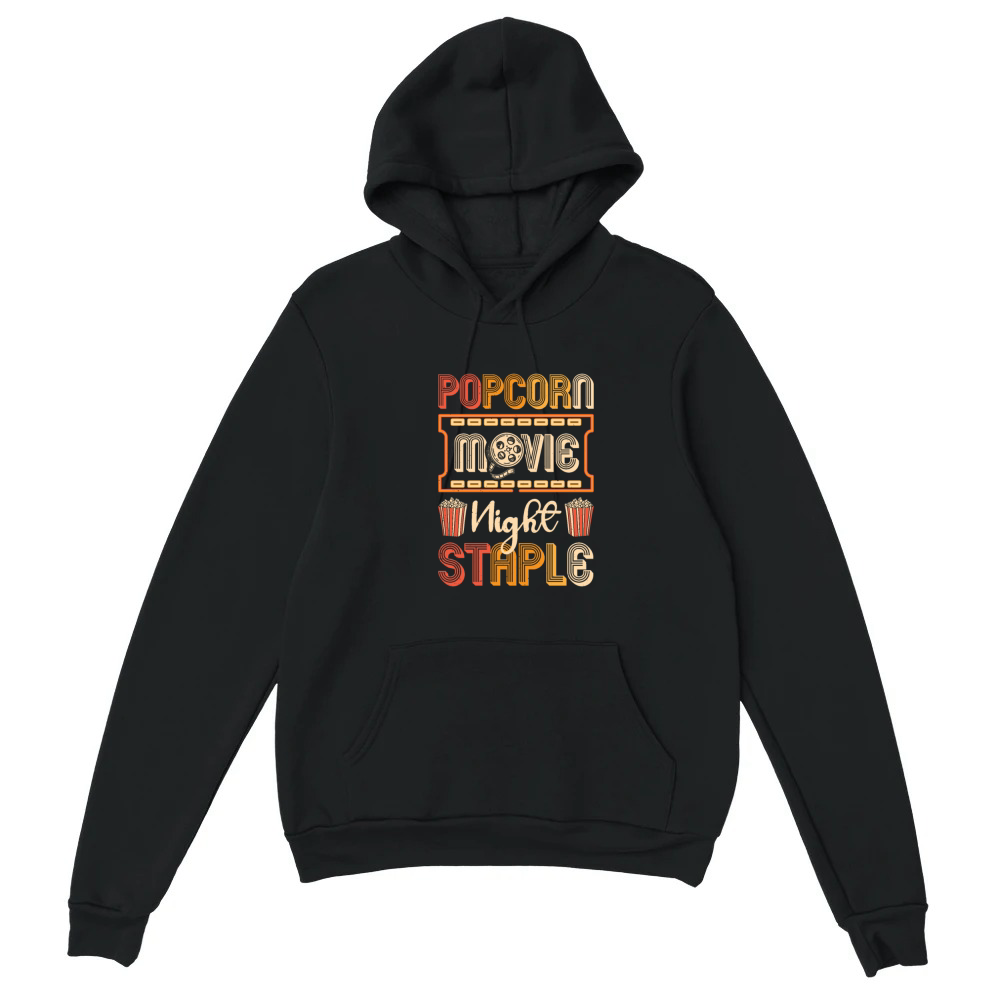 Product Retro Popcorn Film Evening Pop-corn Gift Unisex Hoodie