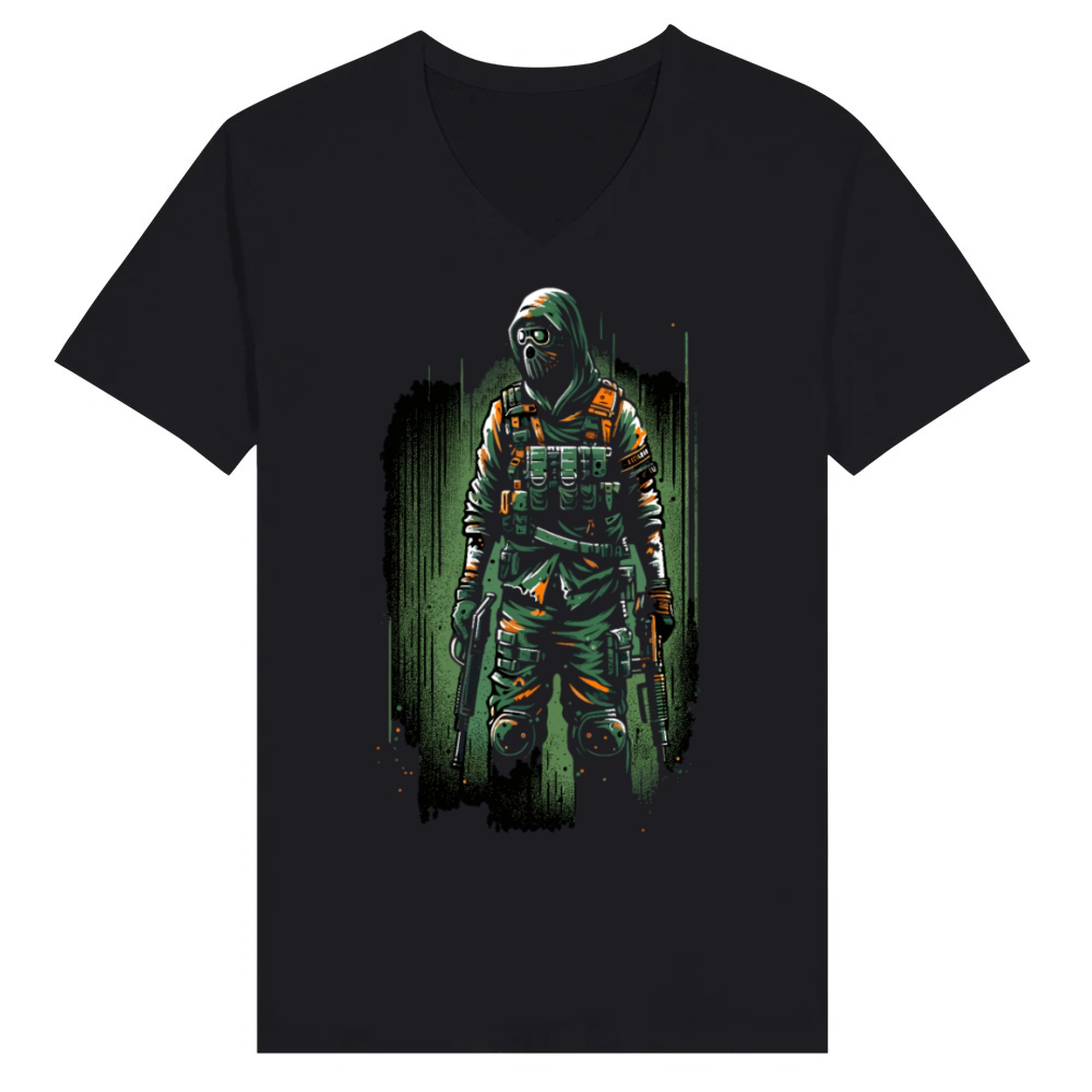 Product Horror film fan Zombie horror Classic zombie film V-Neck T-shirt
