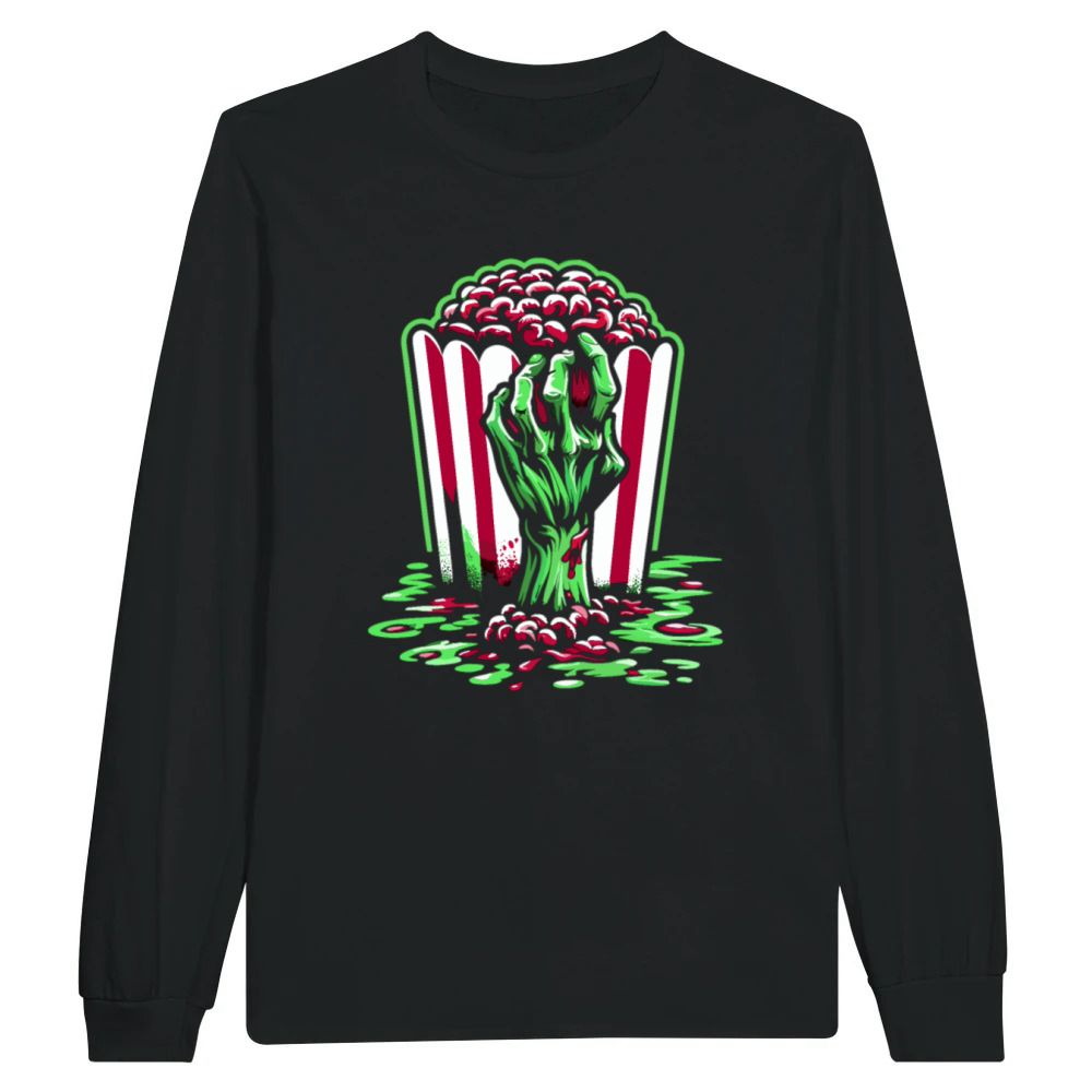 Product Horror film fan Zombie horror Classic zombie film Unisex Longsleeve