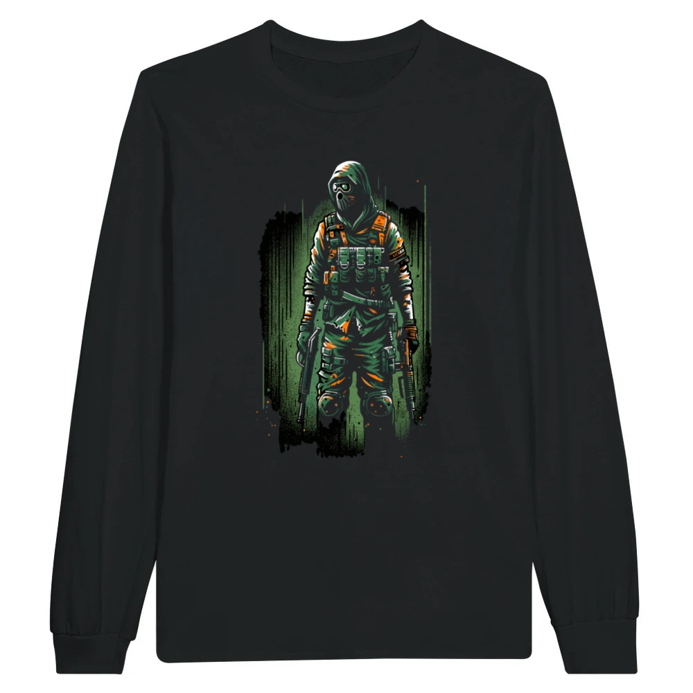 Product Horror film fan Zombie horror Classic zombie film Unisex Longsleeve