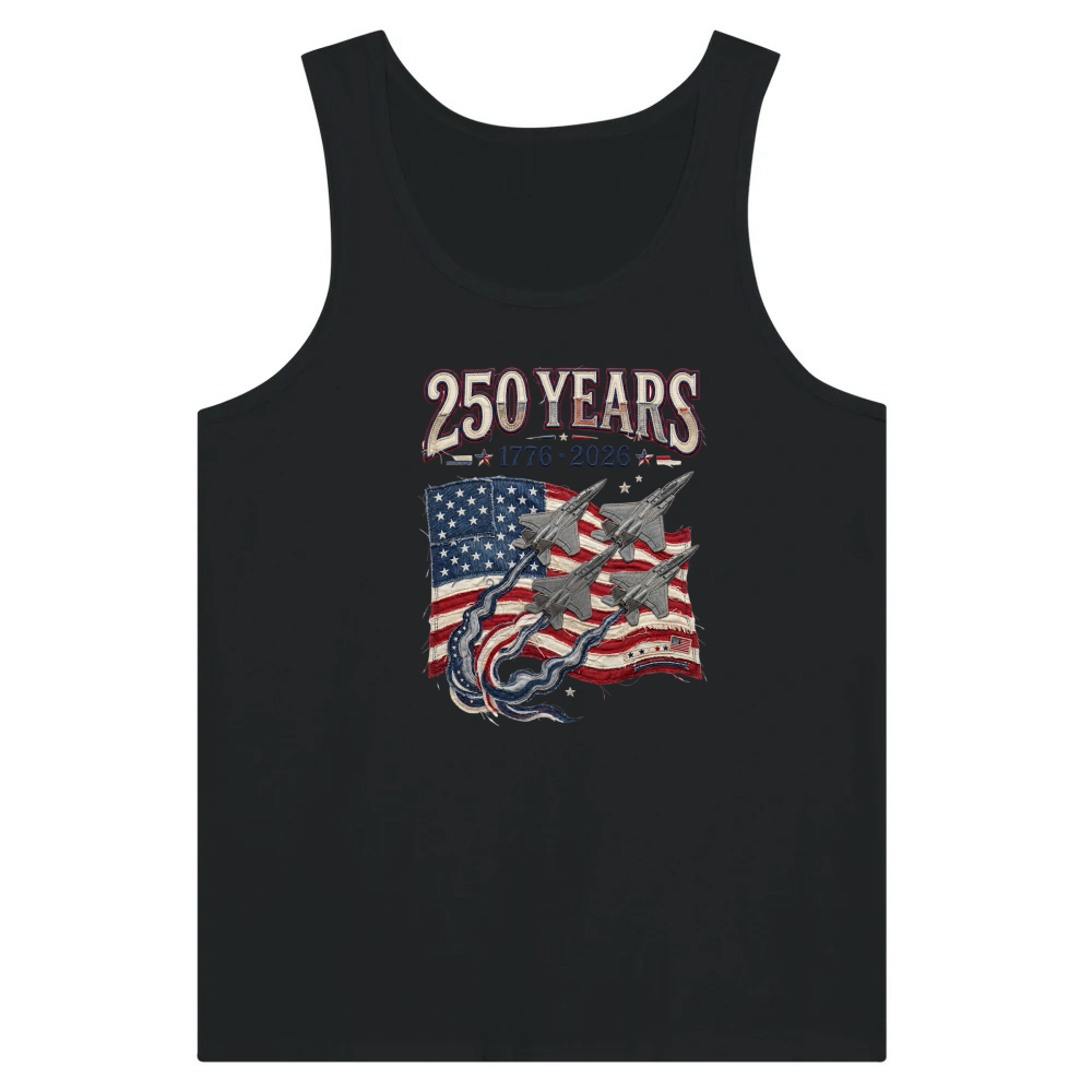 Product 250 Years USA Jets Trendy Tank Top
