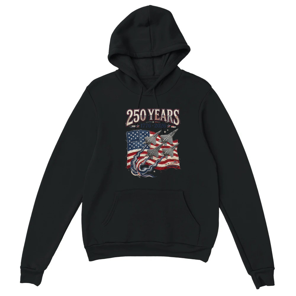 Product 250 Years USA Jets Trendy Unisex Hoodie