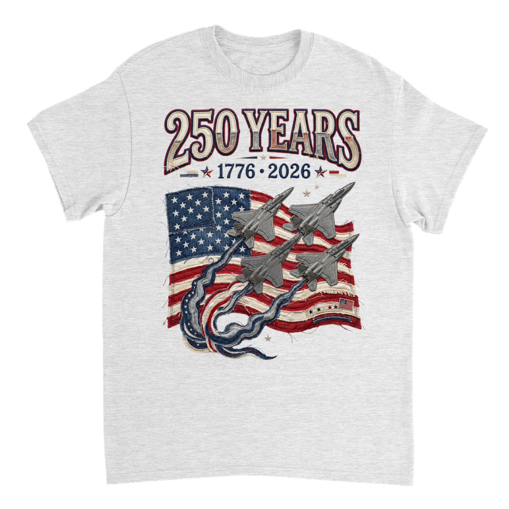 Product 250 Years USA Jets Trendy T-Shirt