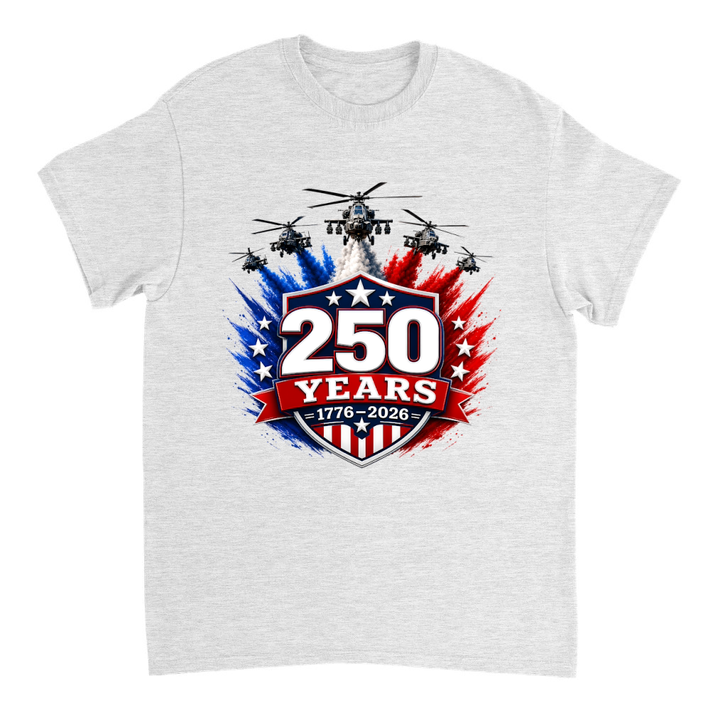 Product 250 Years 1776 2026 Jet Air 4th of July Patriotic T-Shirt