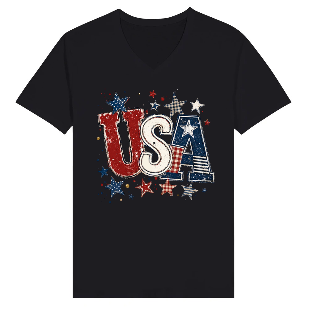 Product USA 250 4th Of July 250 Year V-Neck T-shirt
