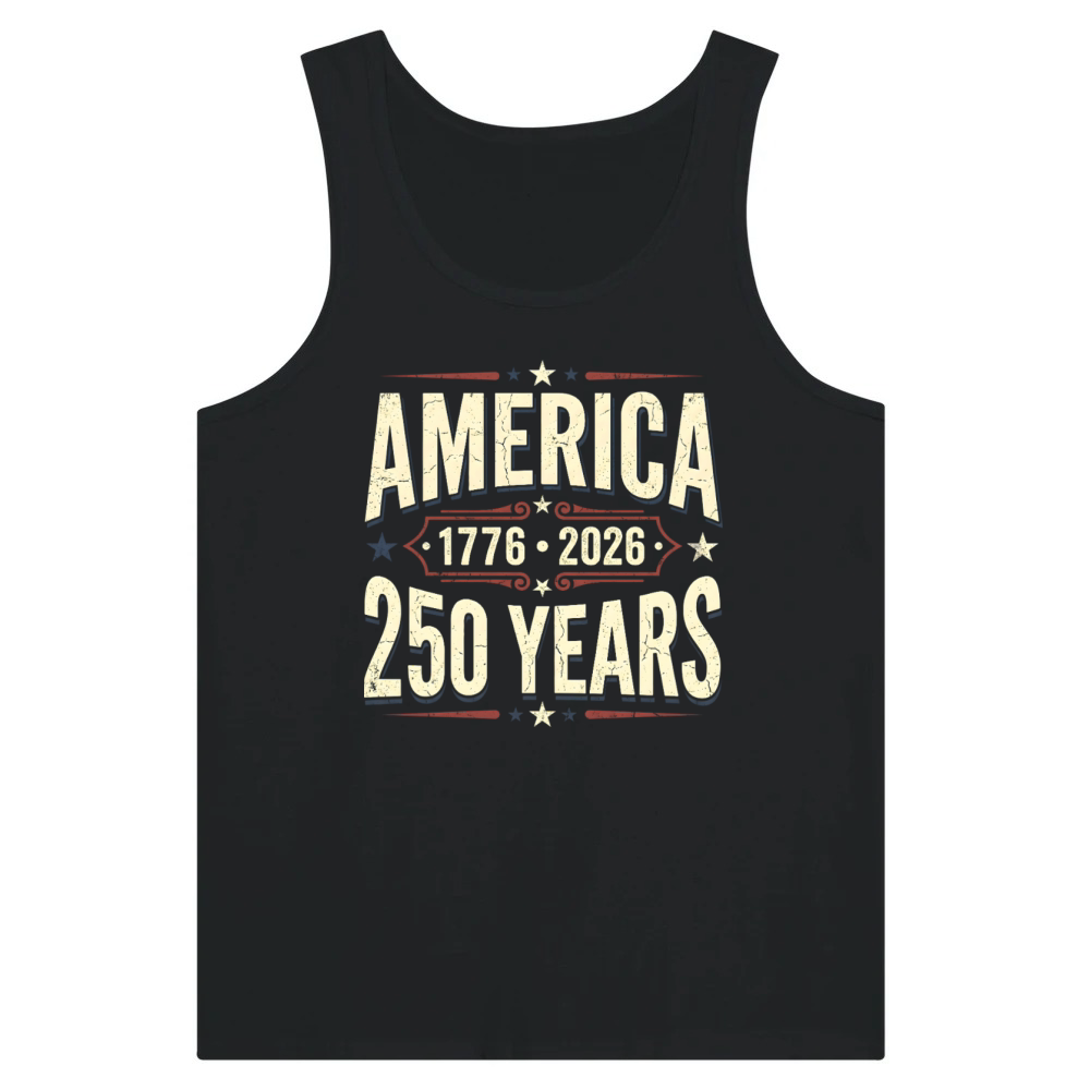 Product America 250 Years 1776 2026 Vintage Tank Top