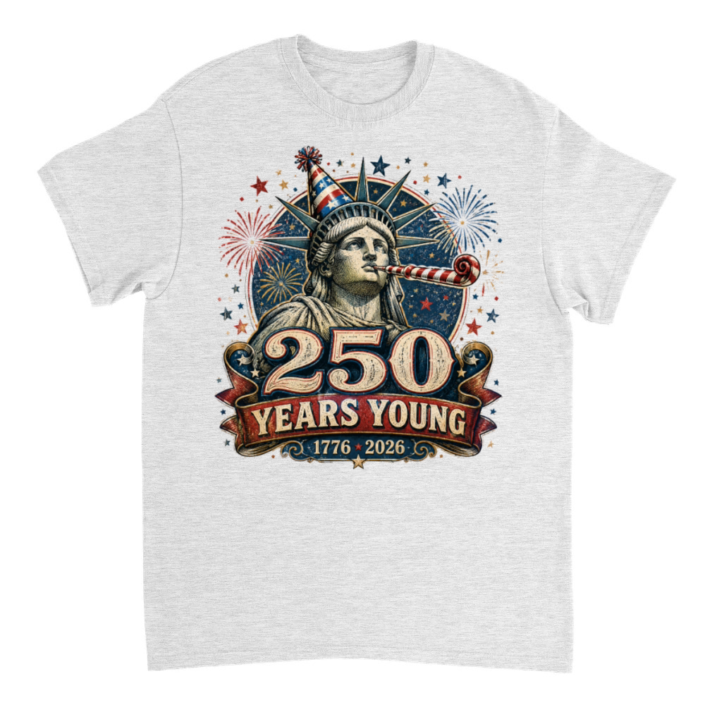 Product 250 Years Young Vintage Statue of Liberty T-Shirt