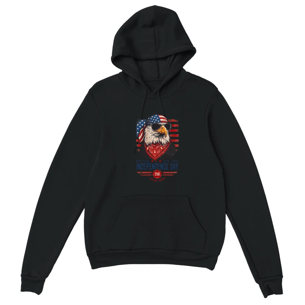 Product 250 Years of American Independence July 4th Unisex Hoodie