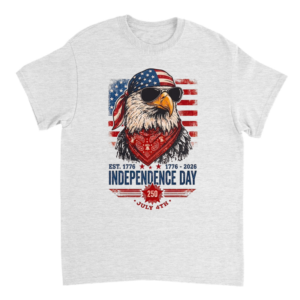 Product 250 Years of American Independence July 4th T-Shirt