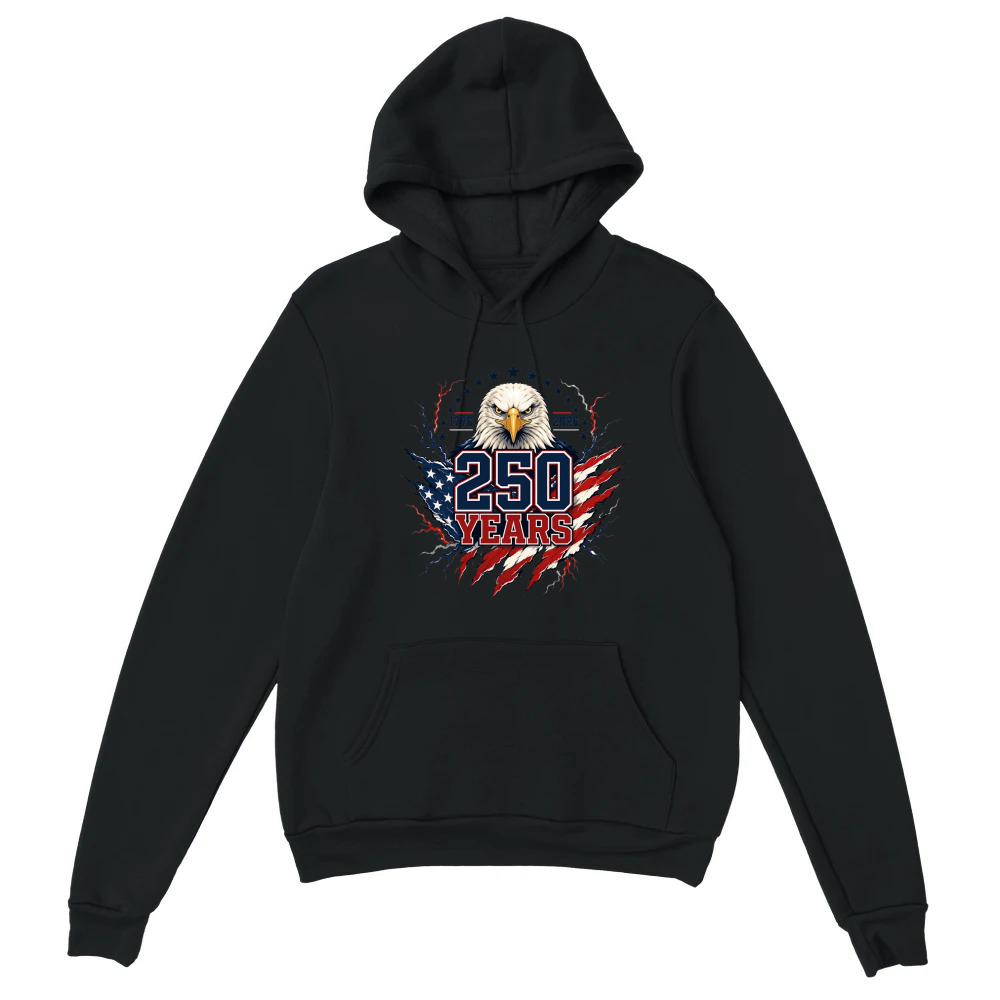 Product 250 Years Eagle USA 1776 2026 Unisex Hoodie