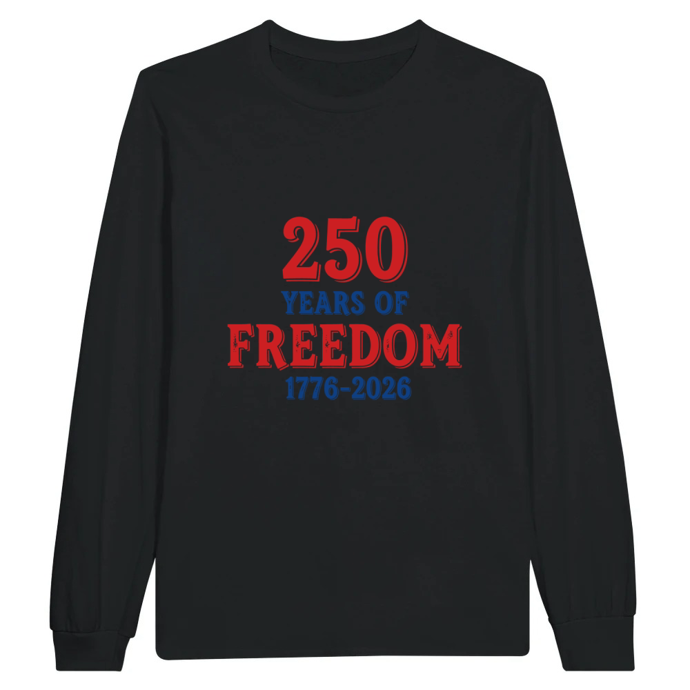 Product 250 Years Of Freedom 1776 2026 Unisex Longsleeve