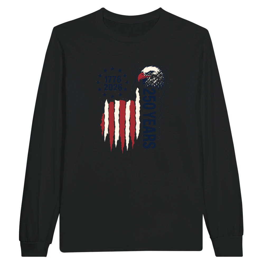 Product 250 Years America Semiquincentennial Eagle Unisex Longsleeve