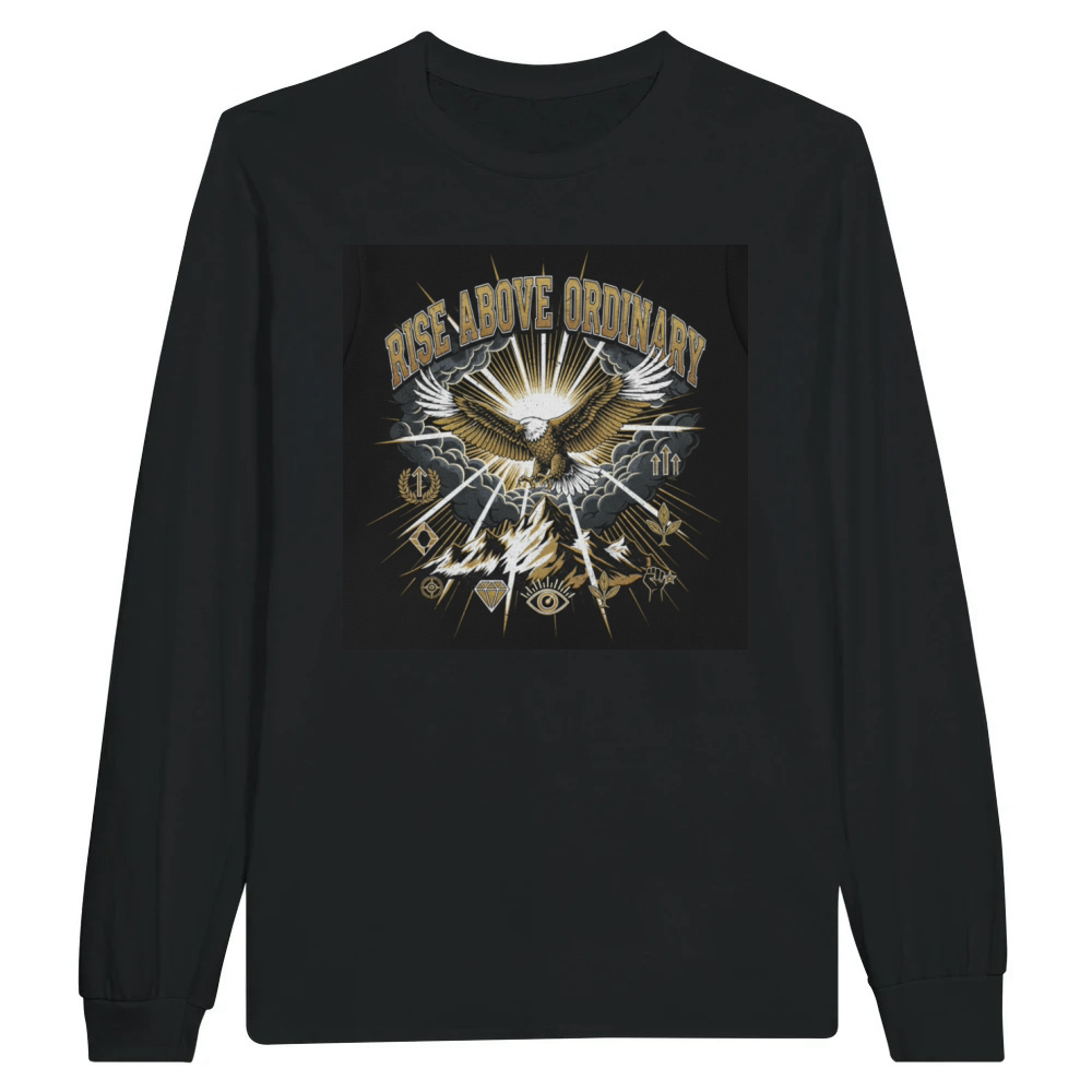 Product Rise Above Ordinary Eagle Unisex Longsleeve
