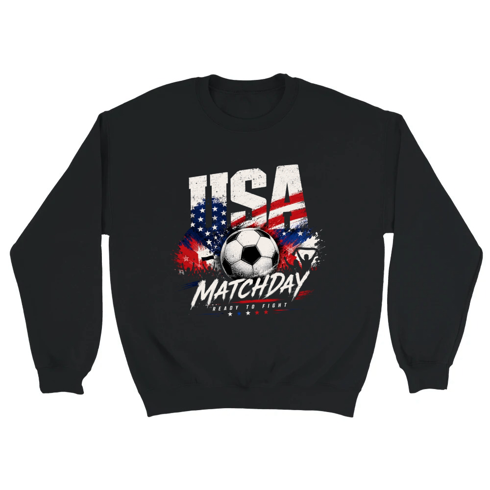 Product USA Matchday Ready To Fight Patriotic Unisex Sweatshirt
