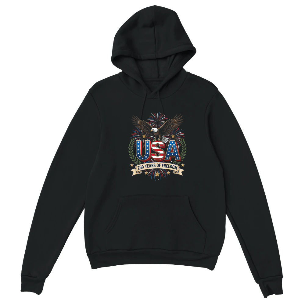 Product Usa Eagle Patriotic Fireworks Freedom Unisex Hoodie
