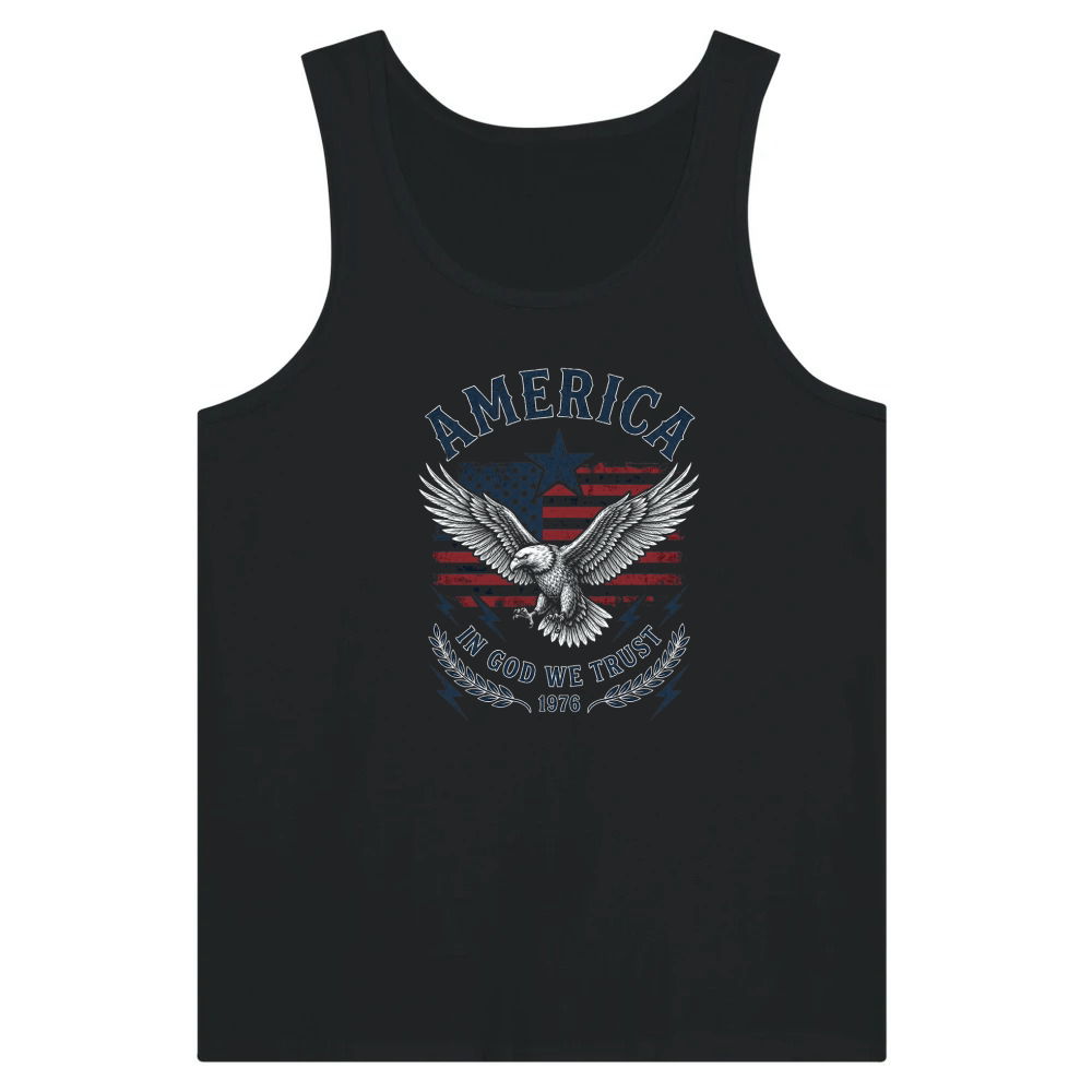 Product Eagle Patriotic America We Trust Tank Top