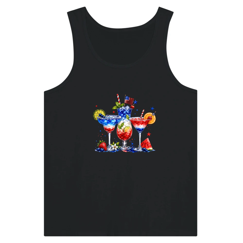 Product 4th of July Patriotic Drink Tank Top