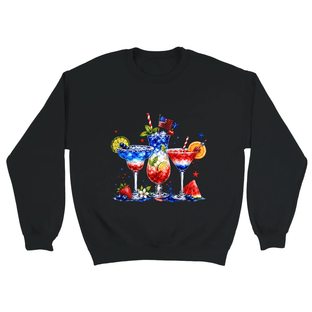 Product 4th of July Patriotic Drink Unisex Sweatshirt