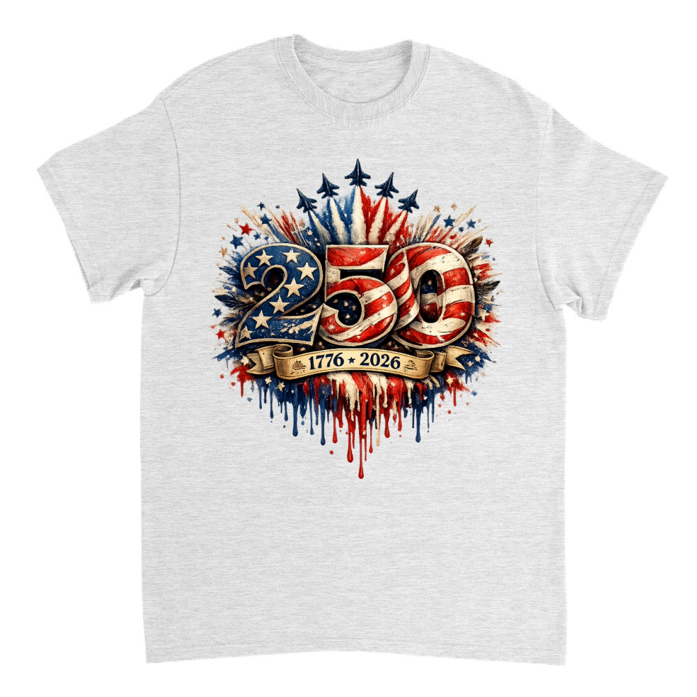 Product America 250 Fighter Jets Patriotic T-Shirt