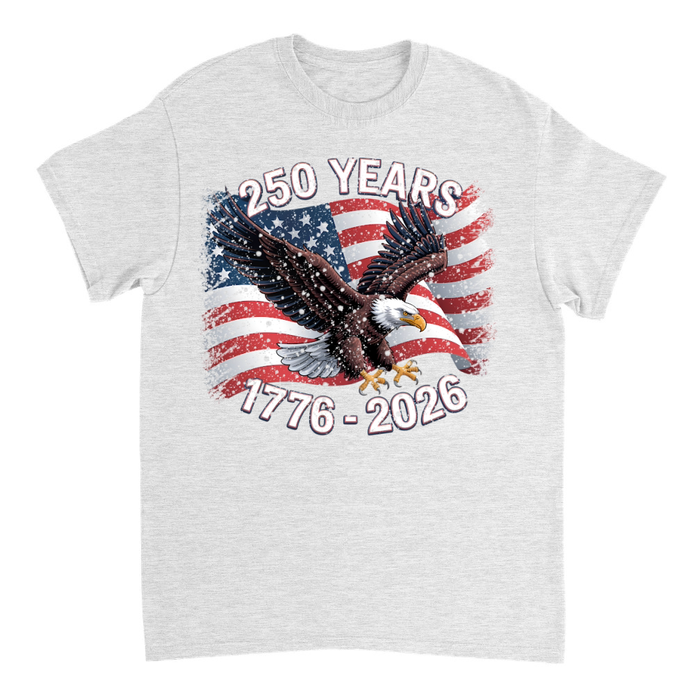 Product USA 250 Years Eagle Flag Vintage 1776 2026 T-Shirt