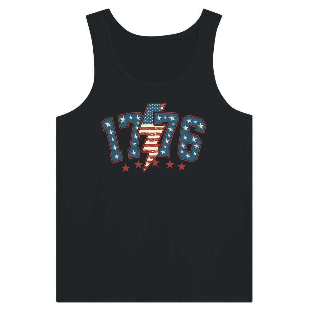 Product Vintage 1776 4th of July Tank Top