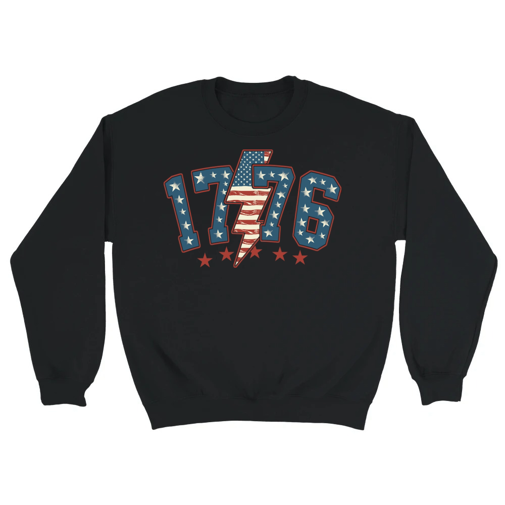 Product Vintage 1776 4th of July Unisex Sweatshirt
