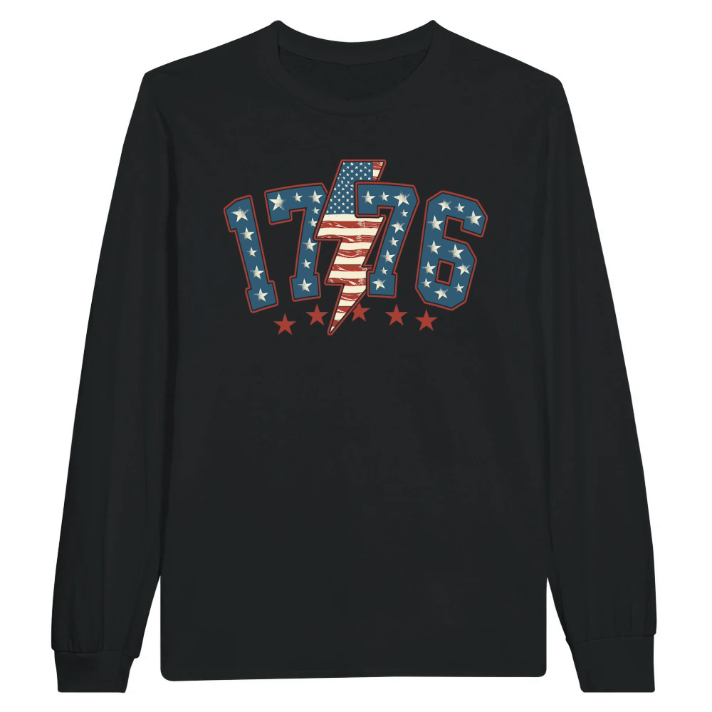 Product Vintage 1776 4th of July Unisex Longsleeve