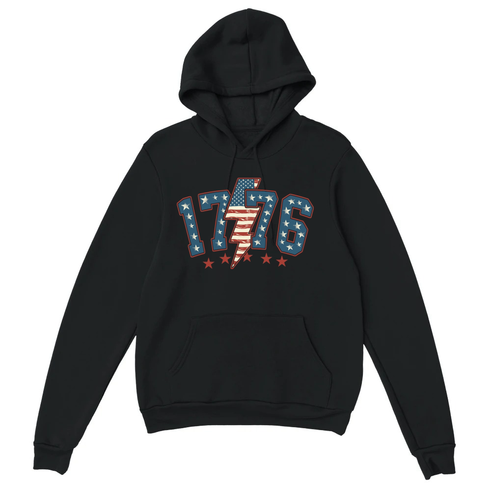 Product Vintage 1776 4th of July Unisex Hoodie