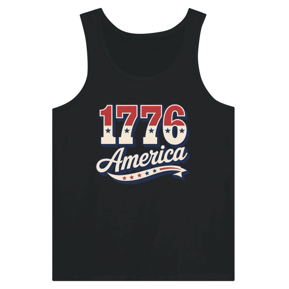 Product Vintage 1776 America Patriotic Tank Top
