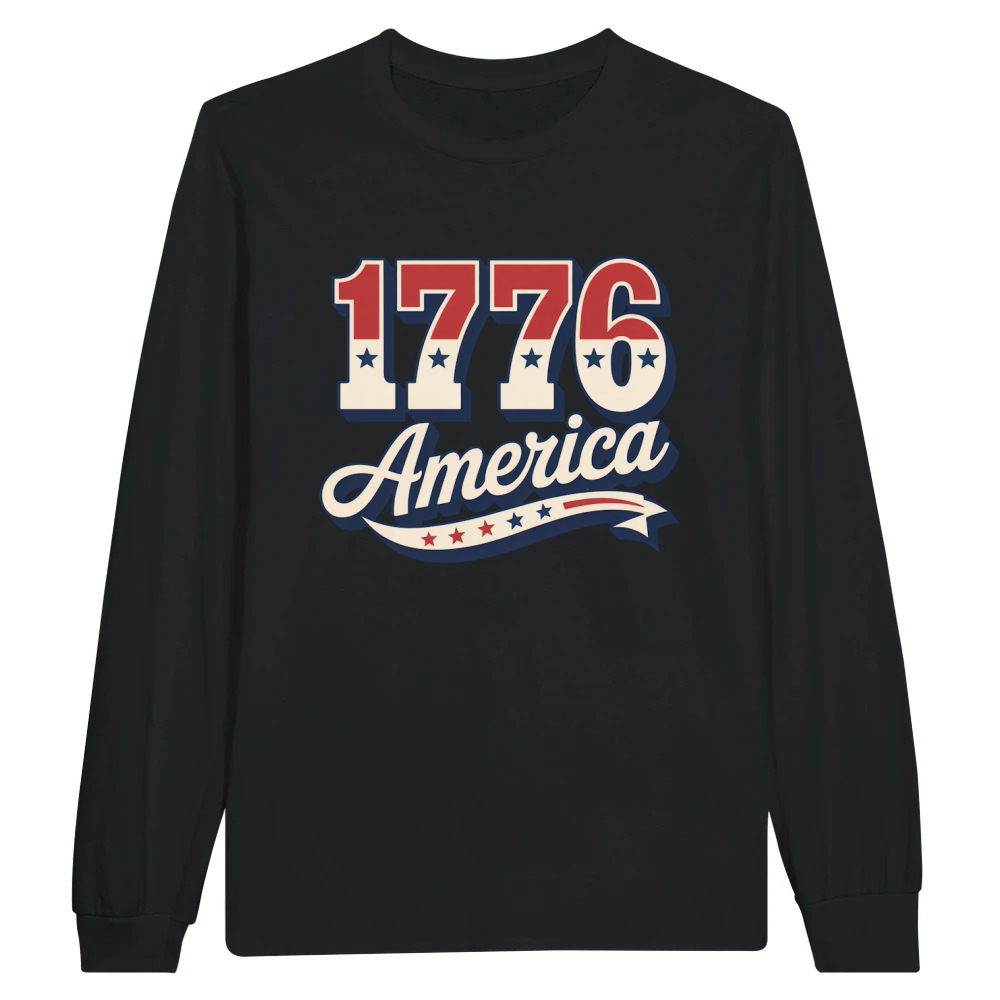 Product Vintage 1776 America Patriotic Unisex Longsleeve