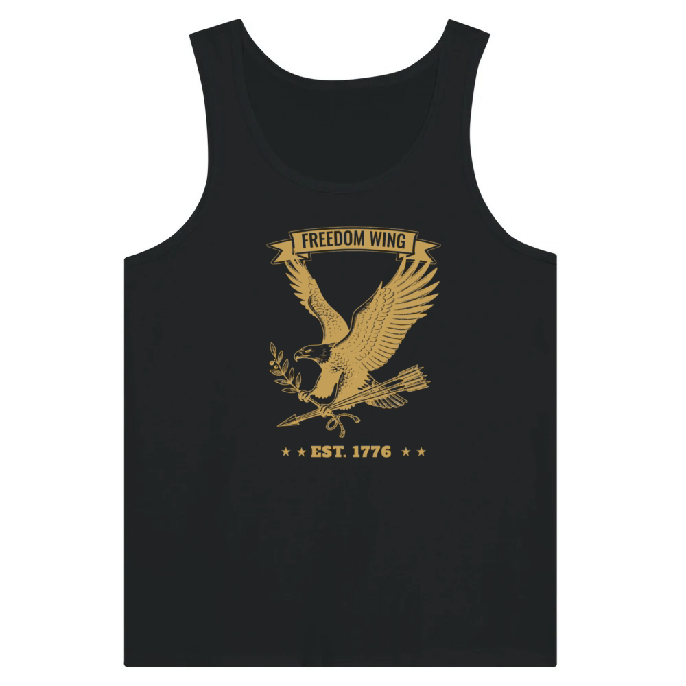 Product Vintage 1776 Freedom Wing Eagle - Retro American P Tank Top
