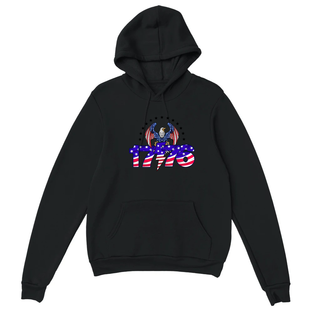 Product Vintage 1776 4th of July Unisex Hoodie