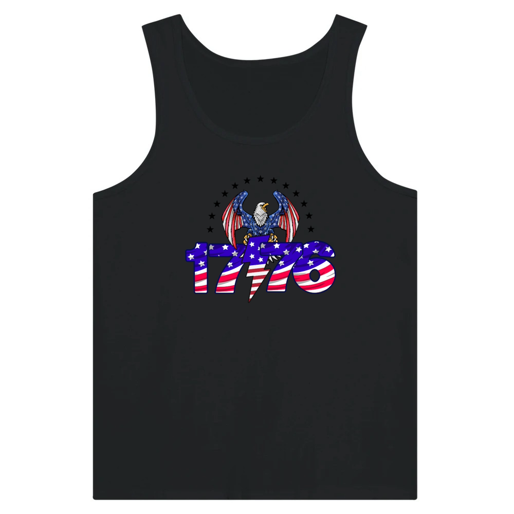 Product Vintage 1776 4th of July Tank Top