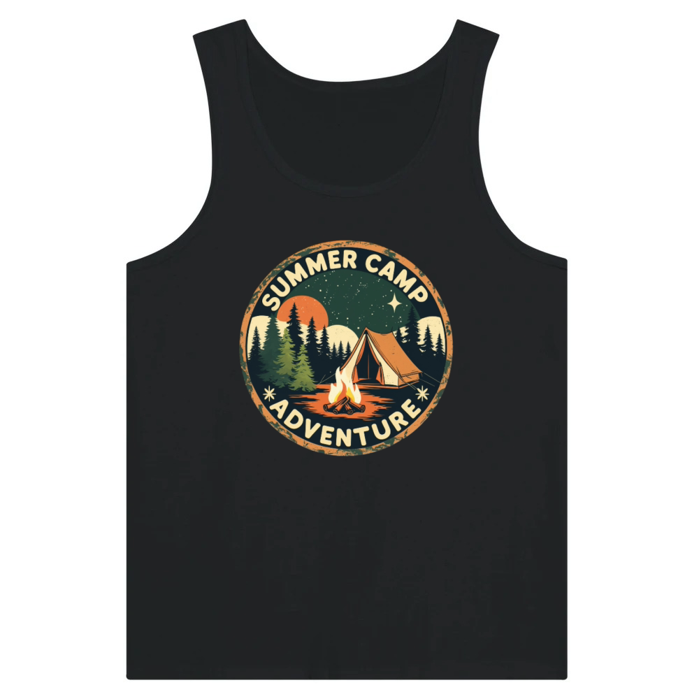 Product Summer Camp Adventure Emblem Tank Top