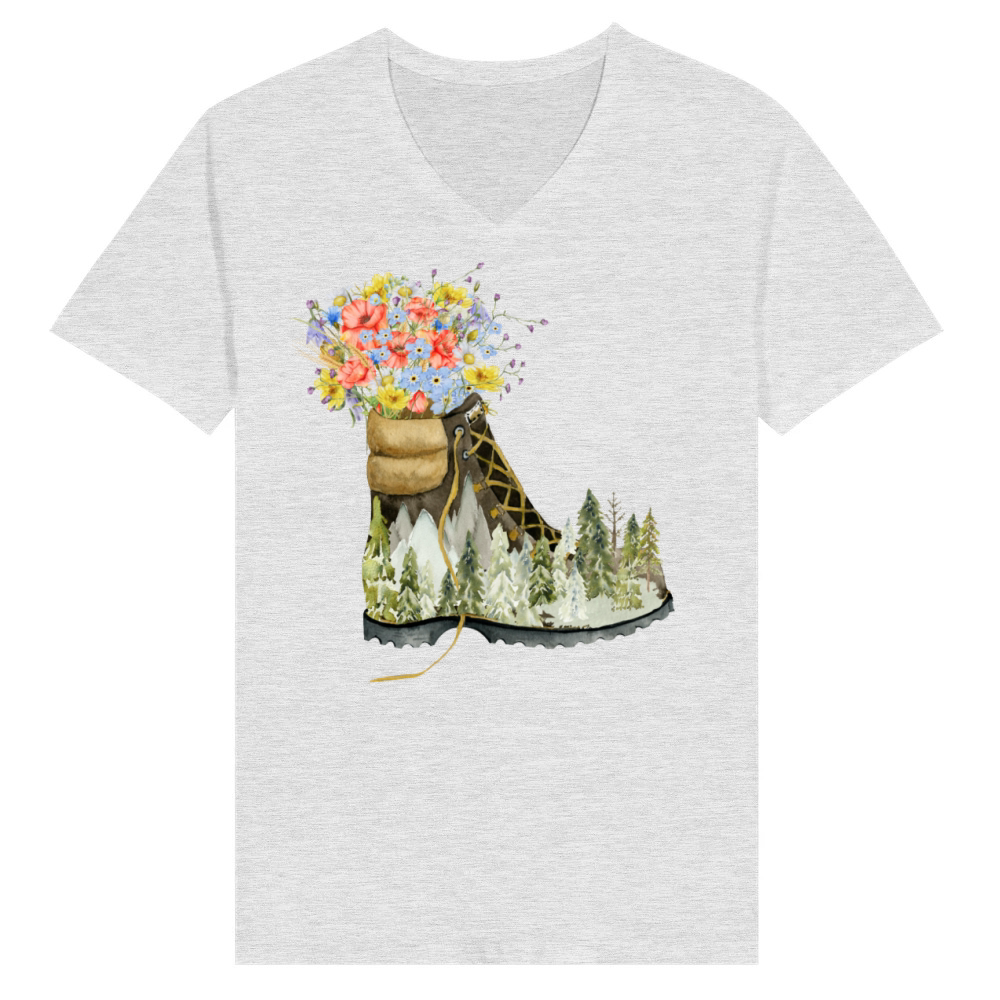 Product Summer Camp Design V-Neck T-shirt