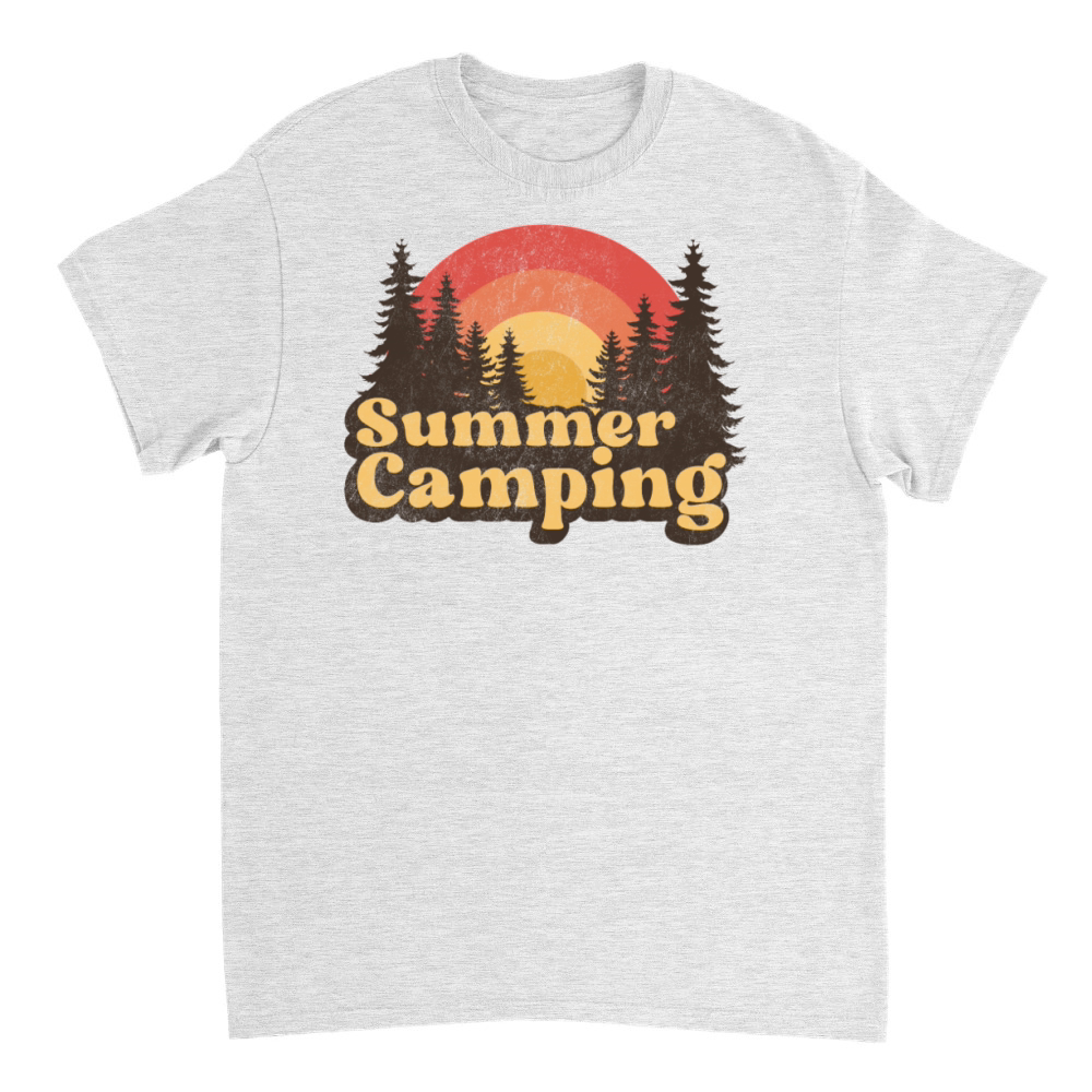 Product Summer camping retro design T-Shirt