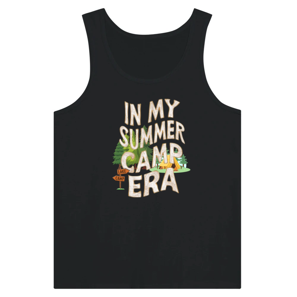 Product Cute In My Summer Camp Era Groovy Friend Crew Tank Top