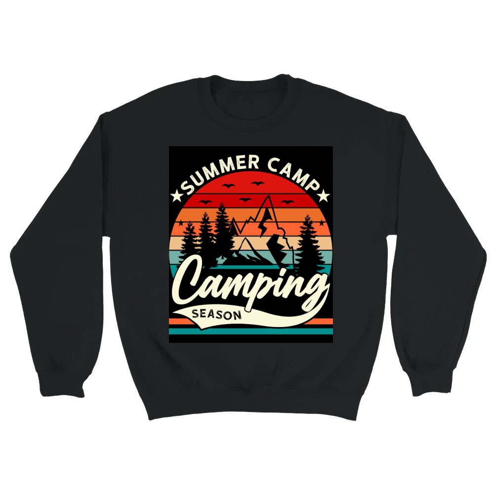 Product Summer camp Camping season Unisex Sweatshirt