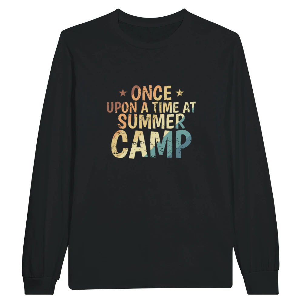 Product Once upon a Time at Summer Camp Vacation Unisex Longsleeve
