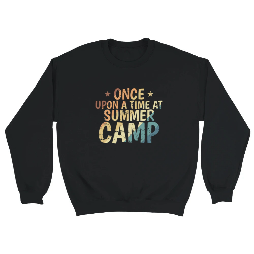 Product Once upon a Time at Summer Camp Vacation Unisex Sweatshirt
