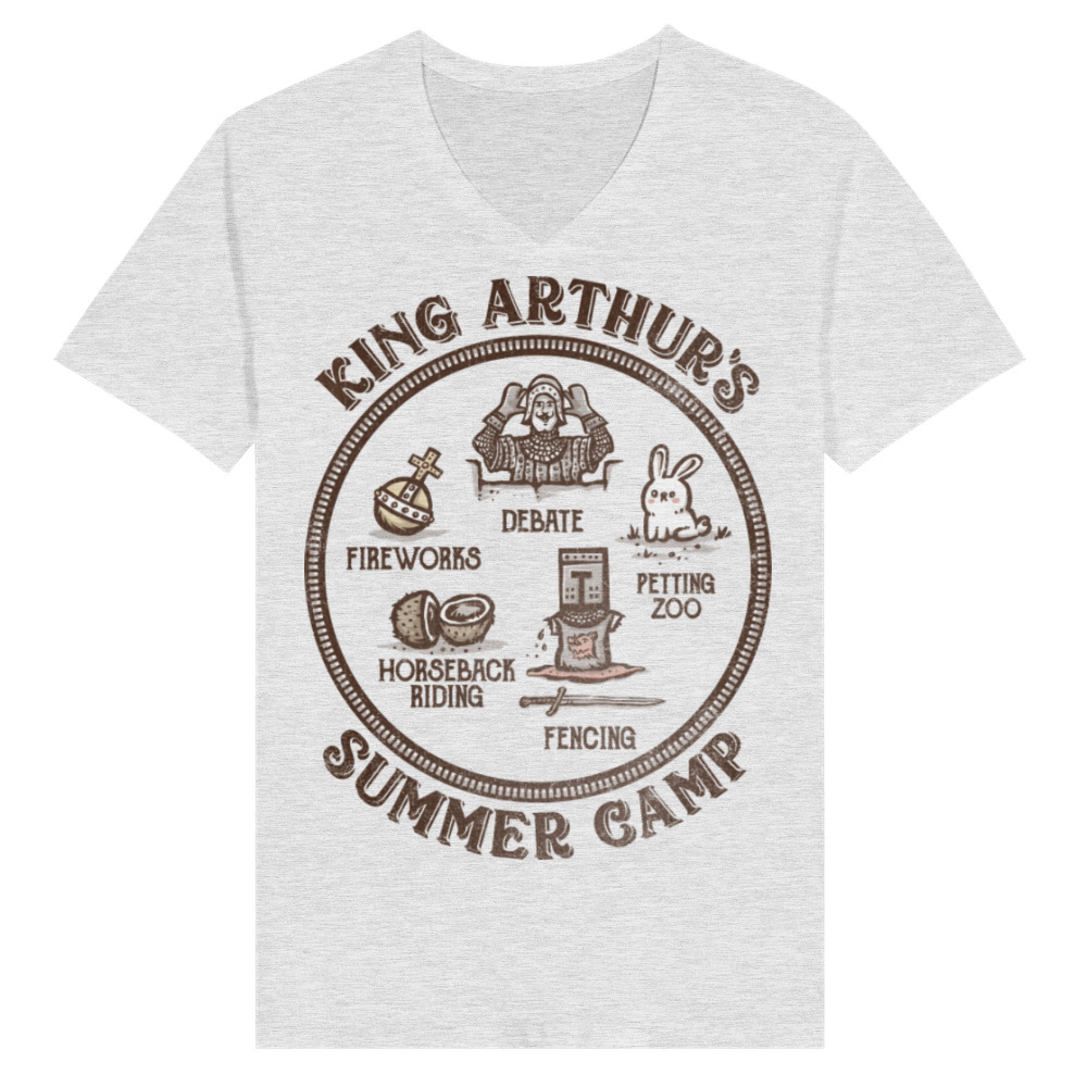 Product King Arthur s Summer Camp V-Neck T-shirt