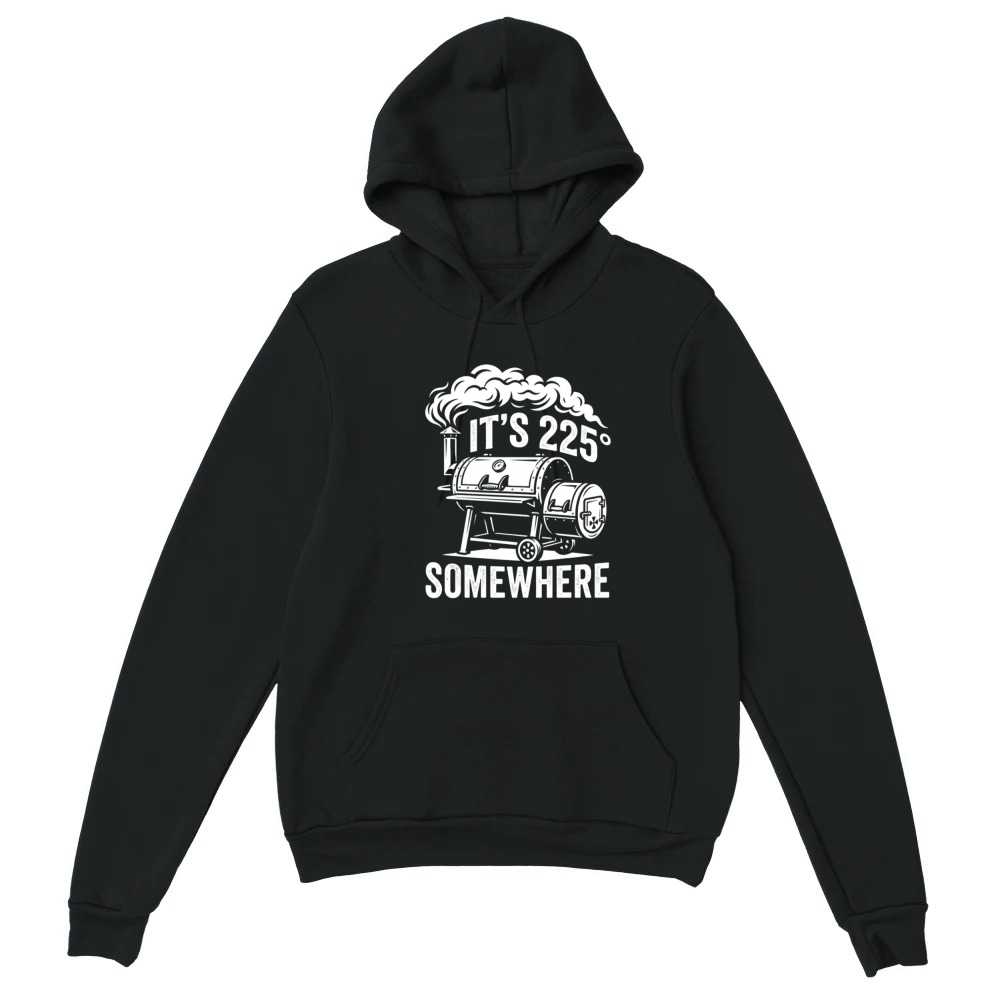 Product Funny BBQ Smoker Grill Barbecue Grilling Humor Unisex Hoodie